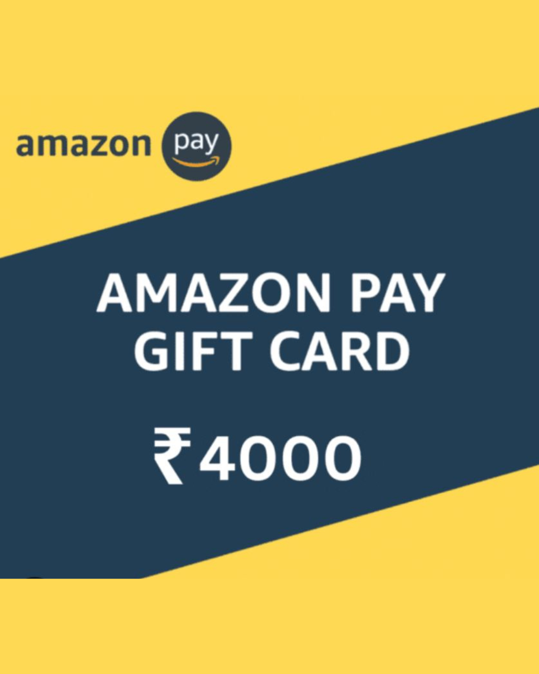 Amazon Pay Card ₹ 4000/-